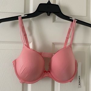 DKNY Pink Lace Bra